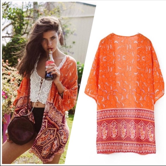 💕Gorgeous kimono, never been worn. NWOT 💕 - Picture 1 of 4